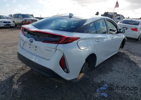 2021 Toyota Prius Prime Limited from USA, damaged, VIN JTDKAMFP7M3190949